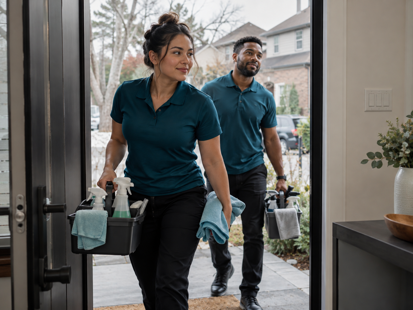 Clarivo professional cleaning a Toronto home